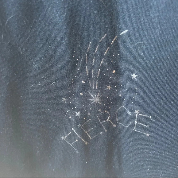 Old Navy Active Black Graphic Inspirational Size Small Muscle Tank Top - Picture 7 of 8